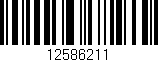 Código de barras (EAN, GTIN, SKU, ISBN): '12586211'