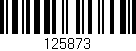 Código de barras (EAN, GTIN, SKU, ISBN): '125873'