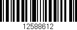 Código de barras (EAN, GTIN, SKU, ISBN): '12588612'