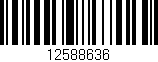 Código de barras (EAN, GTIN, SKU, ISBN): '12588636'