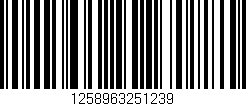 Código de barras (EAN, GTIN, SKU, ISBN): '1258963251239'