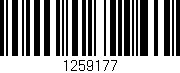 Código de barras (EAN, GTIN, SKU, ISBN): '1259177'