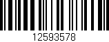 Código de barras (EAN, GTIN, SKU, ISBN): '12593578'