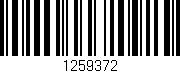 Código de barras (EAN, GTIN, SKU, ISBN): '1259372'