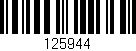 Código de barras (EAN, GTIN, SKU, ISBN): '125944'