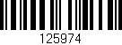 Código de barras (EAN, GTIN, SKU, ISBN): '125974'
