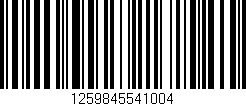Código de barras (EAN, GTIN, SKU, ISBN): '1259845541004'