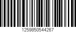 Código de barras (EAN, GTIN, SKU, ISBN): '1259850544267'
