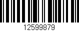 Código de barras (EAN, GTIN, SKU, ISBN): '12599879'
