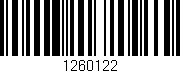 Código de barras (EAN, GTIN, SKU, ISBN): '1260122'