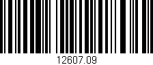 Código de barras (EAN, GTIN, SKU, ISBN): '12607.09'