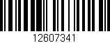Código de barras (EAN, GTIN, SKU, ISBN): '12607341'