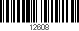 Código de barras (EAN, GTIN, SKU, ISBN): '12608'