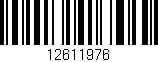 Código de barras (EAN, GTIN, SKU, ISBN): '12611976'