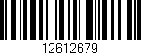 Código de barras (EAN, GTIN, SKU, ISBN): '12612679'