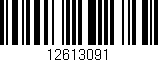 Código de barras (EAN, GTIN, SKU, ISBN): '12613091'