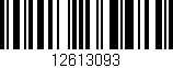 Código de barras (EAN, GTIN, SKU, ISBN): '12613093'
