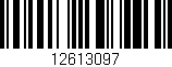 Código de barras (EAN, GTIN, SKU, ISBN): '12613097'