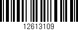 Código de barras (EAN, GTIN, SKU, ISBN): '12613109'