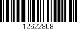 Código de barras (EAN, GTIN, SKU, ISBN): '12622808'