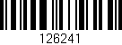 Código de barras (EAN, GTIN, SKU, ISBN): '126241'