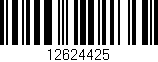 Código de barras (EAN, GTIN, SKU, ISBN): '12624425'