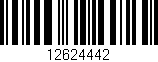 Código de barras (EAN, GTIN, SKU, ISBN): '12624442'