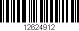 Código de barras (EAN, GTIN, SKU, ISBN): '12624912'