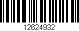 Código de barras (EAN, GTIN, SKU, ISBN): '12624932'