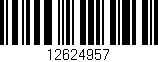 Código de barras (EAN, GTIN, SKU, ISBN): '12624957'