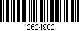 Código de barras (EAN, GTIN, SKU, ISBN): '12624982'