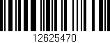 Código de barras (EAN, GTIN, SKU, ISBN): '12625470'