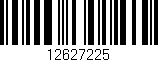 Código de barras (EAN, GTIN, SKU, ISBN): '12627225'