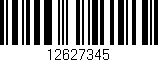 Código de barras (EAN, GTIN, SKU, ISBN): '12627345'