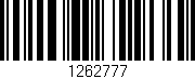 Código de barras (EAN, GTIN, SKU, ISBN): '1262777'