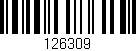 Código de barras (EAN, GTIN, SKU, ISBN): '126309'