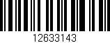 Código de barras (EAN, GTIN, SKU, ISBN): '12633143'
