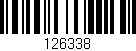 Código de barras (EAN, GTIN, SKU, ISBN): '126338'