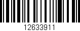 Código de barras (EAN, GTIN, SKU, ISBN): '12633911'