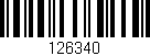 Código de barras (EAN, GTIN, SKU, ISBN): '126340'