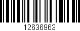 Código de barras (EAN, GTIN, SKU, ISBN): '12636963'