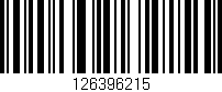 Código de barras (EAN, GTIN, SKU, ISBN): '126396215'