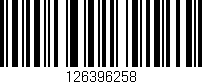Código de barras (EAN, GTIN, SKU, ISBN): '126396258'
