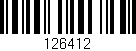 Código de barras (EAN, GTIN, SKU, ISBN): '126412'