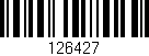 Código de barras (EAN, GTIN, SKU, ISBN): '126427'