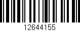 Código de barras (EAN, GTIN, SKU, ISBN): '12644155'