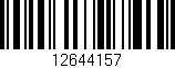 Código de barras (EAN, GTIN, SKU, ISBN): '12644157'