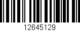 Código de barras (EAN, GTIN, SKU, ISBN): '12645129'