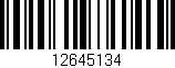 Código de barras (EAN, GTIN, SKU, ISBN): '12645134'