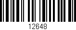 Código de barras (EAN, GTIN, SKU, ISBN): '12648'